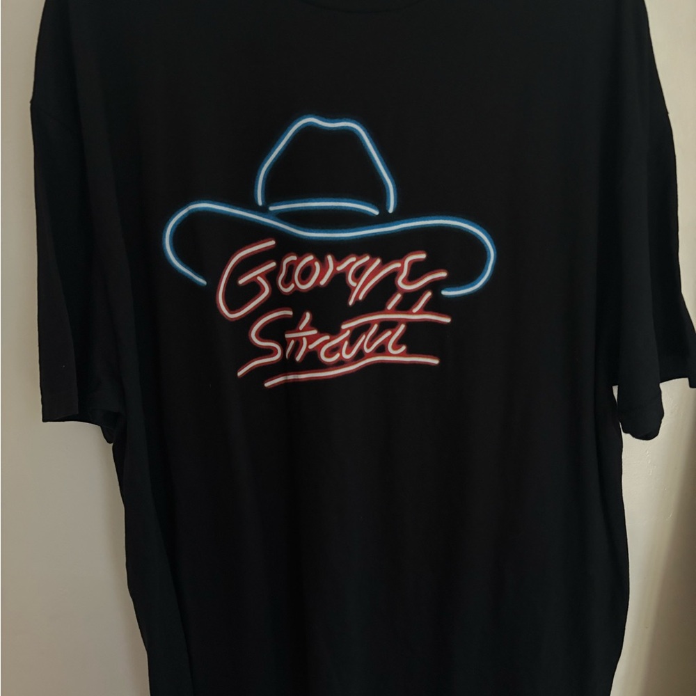 GEORGE STRAIT 2023 STADIUM TOUR - T-SHIRT SZ 2XL- OFFICIAL CONCERT MERCHANDISE
